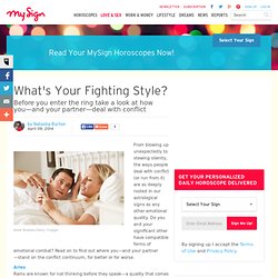 What's Your Fighting Style? - MySign