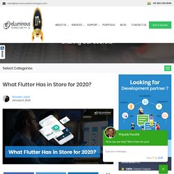 What Flutter Has in Store for 2020?
