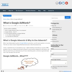 What is Google AdWords? & Why to Opt Google Ads?- PPC Legend