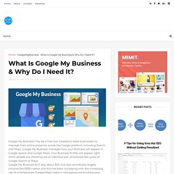 What Is Google My Business & Why Do I Need It? - SEO Duke