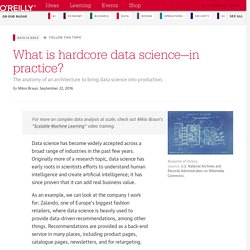 What is hardcore data science—in practice?