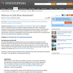 What Is A Cash Flow Statement?