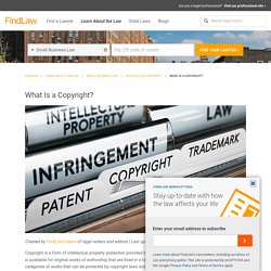 What Is a Copyright? - FindLaw