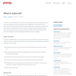 What is a Journal