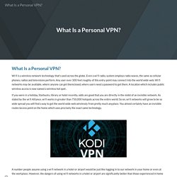 What Is a Personal VPN?