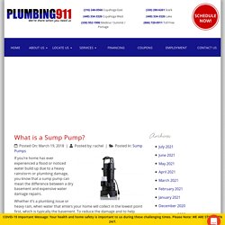 What is a Sump Pump?