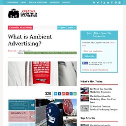 What is Ambient Advertising?