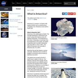 What Is Antarctica?