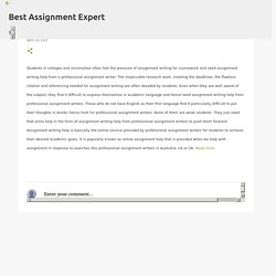 What is Assignment Help?