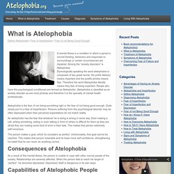What is Atelophobia - Atelophobia