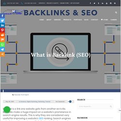 What is Backlink (SEO)