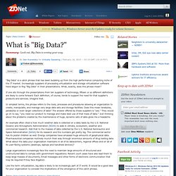 What is "Big Data?"