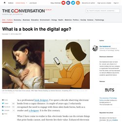 What is a book in the digital age?