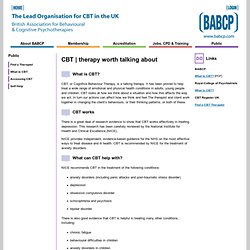 What is CBT - Information