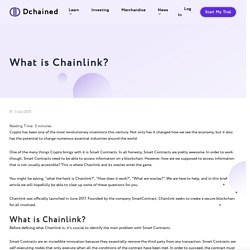 What is Chainlink? - Dchained