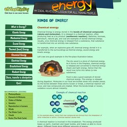 What is chemical energy?