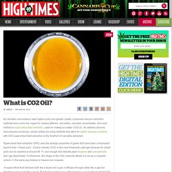 What is CO2 Oil?