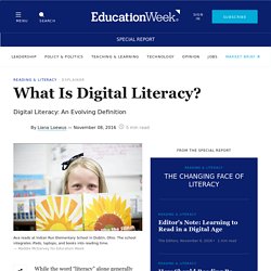 What Is Digital Literacy?