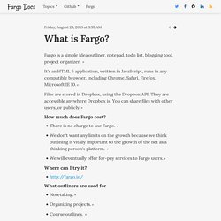 What is Fargo?