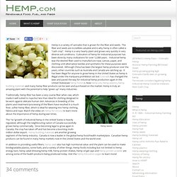 What is hemp?-HEMP