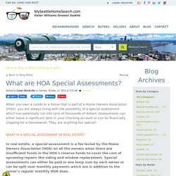 Everything You Need To Know About HOA Special Assessments?