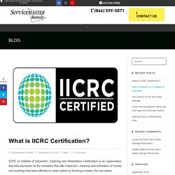 What is IICRC Certification?