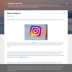 What is Instagram?