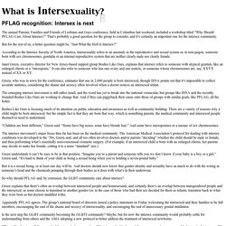 What is Intersexuality