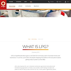 What is LPG?