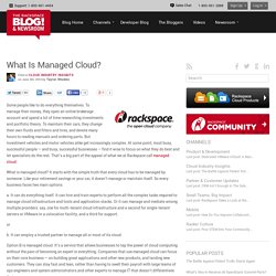 What Is Managed Cloud?