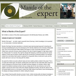 What is Mantle of the Expert? » Mantle of the Expert