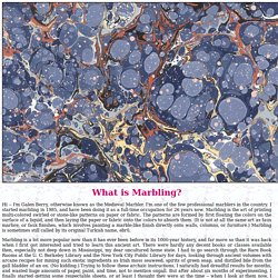 What is Marbling?