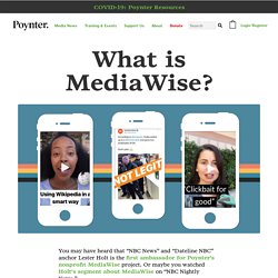 What is MediaWise? - Poynter