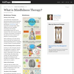 What is Mindfulness Therapy?