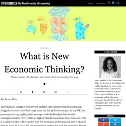 What is New Economic Thinking?