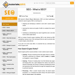 What is SEO and SEO Copywriting?