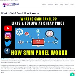 What is SMM Panel: How SMM panel Works