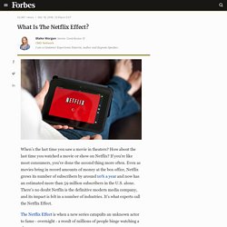 What Is The Netflix Effect?