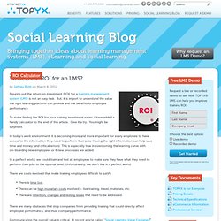 What is the ROI for an LMS?
