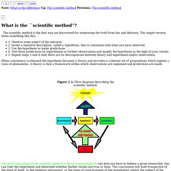 What is the Scientific Method'?