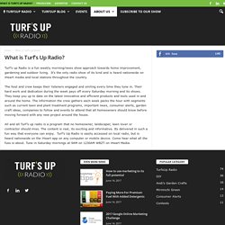 What is Turf's Up Radio? - Turf'sUp Radio