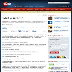 What is Web 2.0