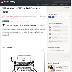 What Kind of Wine Drinker Are You?