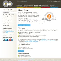 Low rate loans - fair borrowing - from Zopa.com