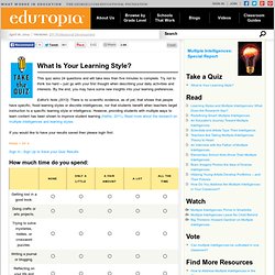 What Is Your Learning Style?