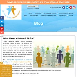 What Makes a Research Ethical?