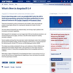 What's New in AngularJS 1.4