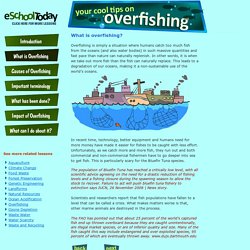 What is overfishing for children?