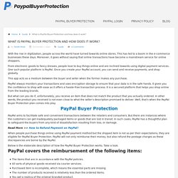 What is PayPal Buyer Protection and how does it work?