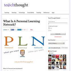 What Is A Personal Learning Network?